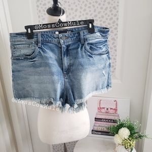 Kut From The Kloth High Rise Jane Denim Cut Off Shorts